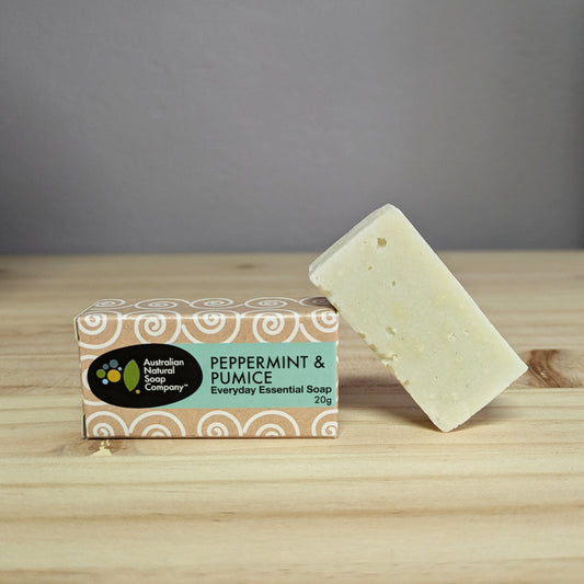 Peppermint & Pumice Luxury Soap Bar - Australian Natural Soap Co at Cow & Coconut