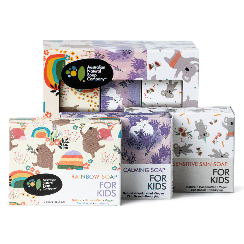 Kids Soap Collection - Australian Natural Soap Co at Cow & Coconut