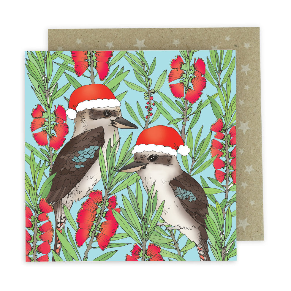 Jolly Kookaburras Boxed Christmas Cards