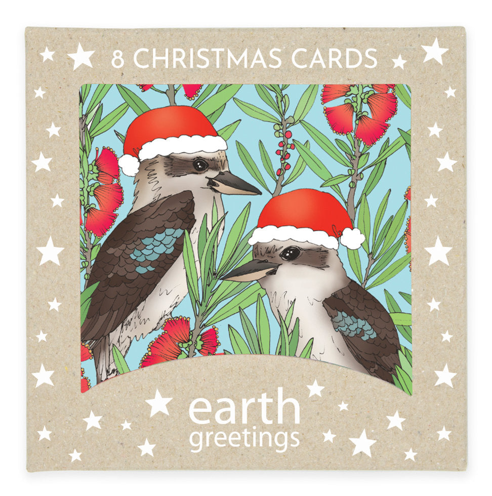 Jolly Kookaburras Boxed Christmas Cards