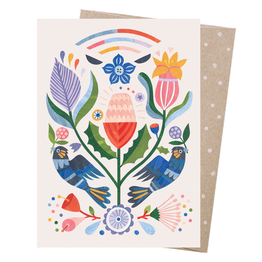 Spring Confetti Greeting Card