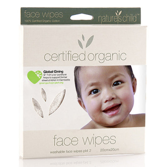 Organic Cloth Face Wipes